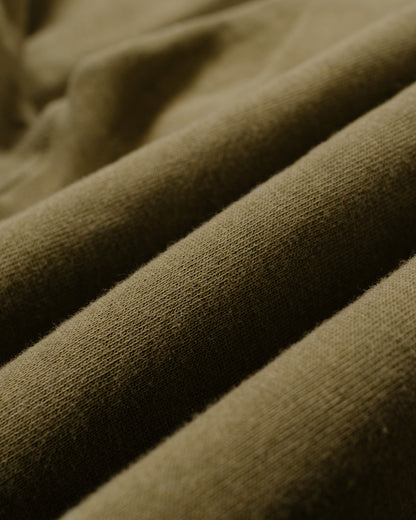 lost & found The Real McCoy's The Real McCoy's MC24113 10 Oz. Loopwheel Crewneck Sweatshirt Olive
