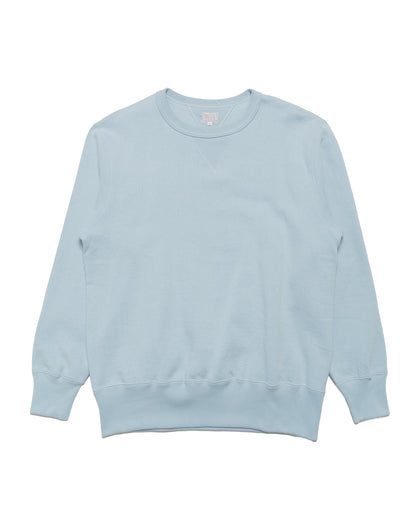 lost & found The Real McCoy's The Real McCoy's MC24113 10 Oz. Loopwheel Crewneck Sweatshirt Saxe