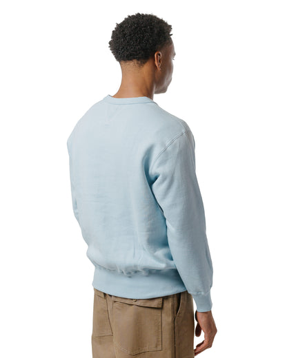 lost & found The Real McCoy's The Real McCoy's MC24113 10 Oz. Loopwheel Crewneck Sweatshirt Saxe