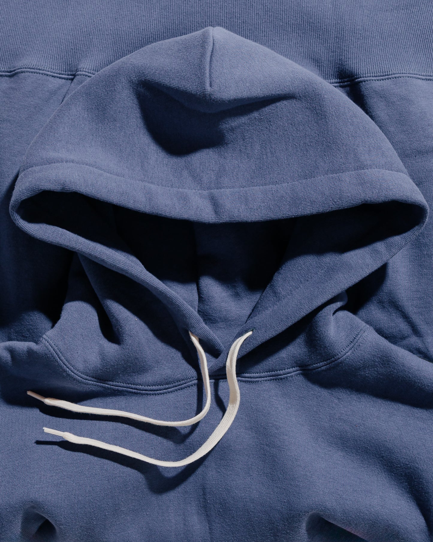lost & found The Real McCoy's The Real McCoy's MC24114 10 Oz. Loopwheel Hooded Sweatshirt MQ Navy