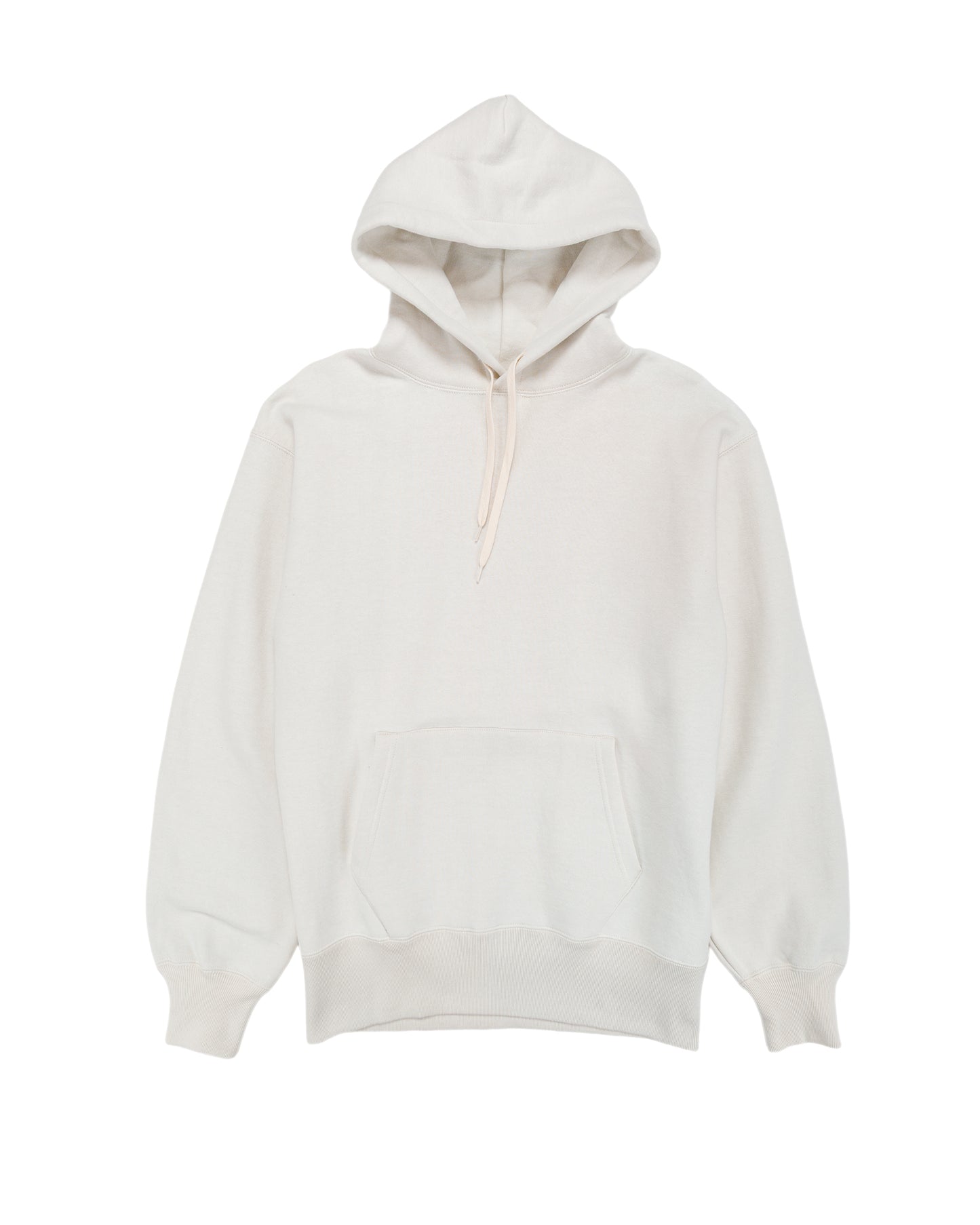 lost & found The Real McCoy's The Real McCoy's MC24114 10 Oz. Loopwheel Hooded Sweatshirt Milk