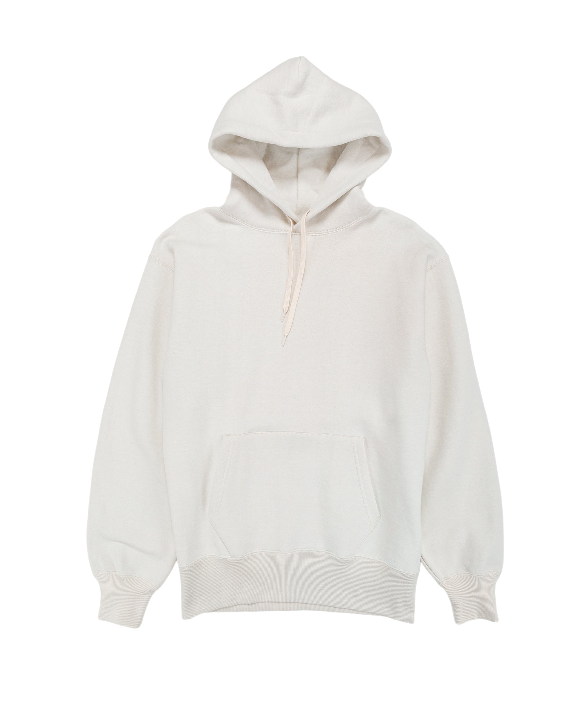 lost & found The Real McCoy's The Real McCoy's MC24114 10 Oz. Loopwheel Hooded Sweatshirt Milk