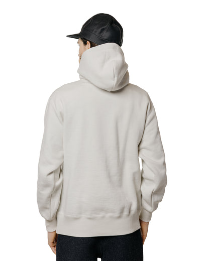 lost & found The Real McCoy's The Real McCoy's MC24114 10 Oz. Loopwheel Hooded Sweatshirt Milk
