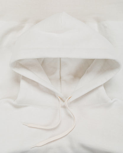lost & found The Real McCoy's The Real McCoy's MC24114 10 Oz. Loopwheel Hooded Sweatshirt Milk