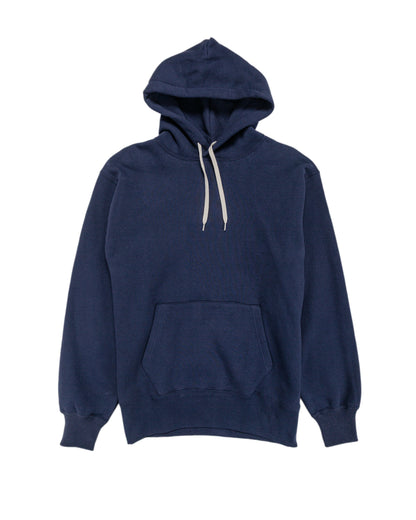 lost & found The Real McCoy's The Real McCoy's MC24114 10 Oz. Loopwheel Hooded Sweatshirt Navy