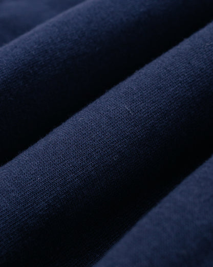 lost & found The Real McCoy's The Real McCoy's MC24114 10 Oz. Loopwheel Hooded Sweatshirt Navy