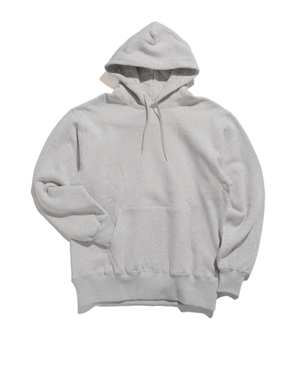lost & found The Real McCoy's The Real McCoy's MC24114 10 Oz. Loopwheel Hooded Sweatshirt Snow Gray