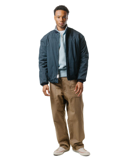 lost & found The Real McCoy's The Real McCoy's MC24115 10 Oz. Loopwheel 1/4 Zip Sweatshirt Saxe