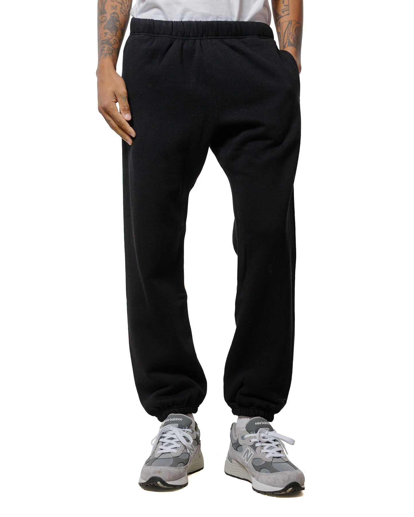 lost & found The Real McCoy's The Real McCoy's MC24116 10 Oz. Loopwheel Sweat Pants Black