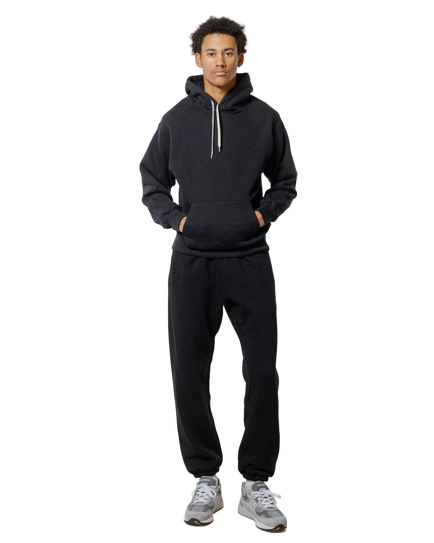 lost & found The Real McCoy's The Real McCoy's MC24116 10 Oz. Loopwheel Sweat Pants Black