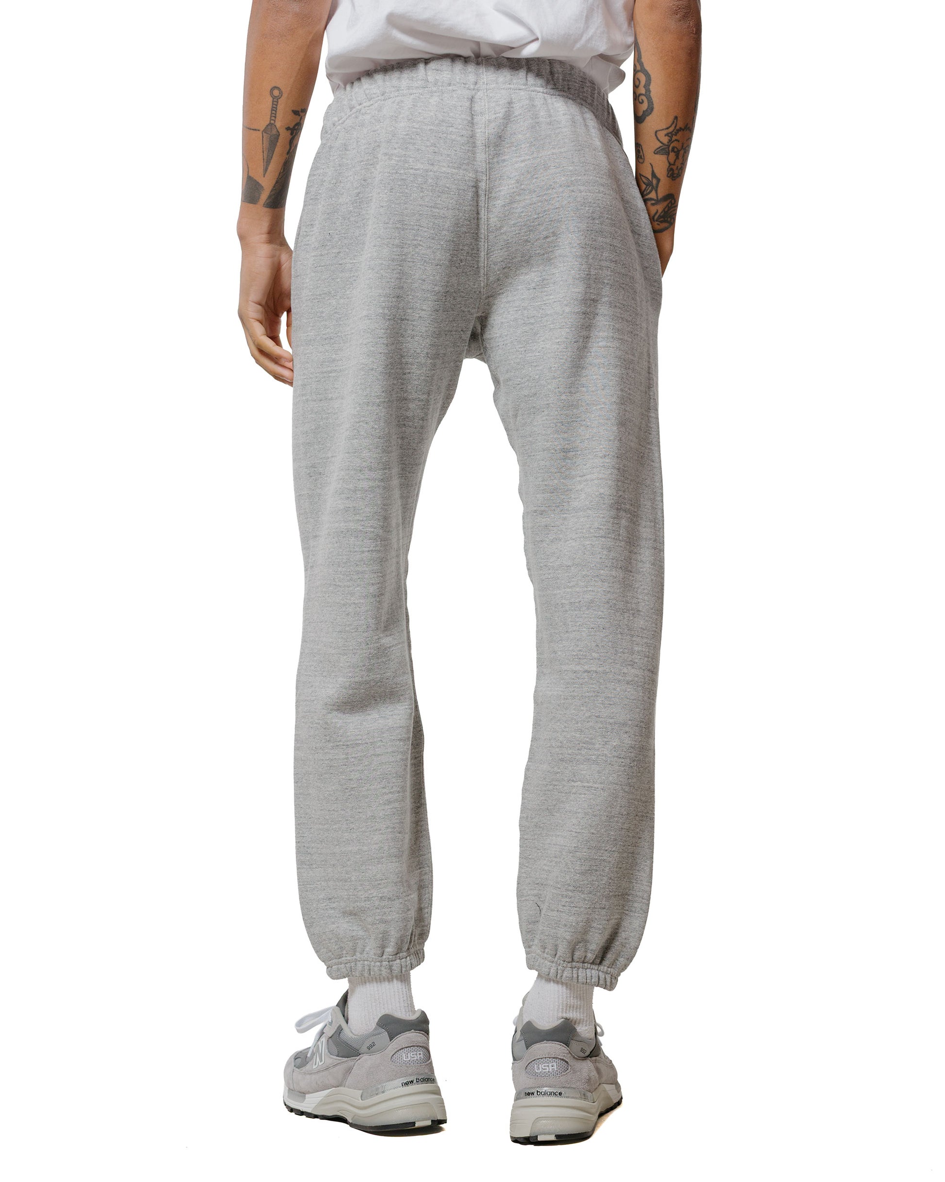 lost & found The Real McCoy's The Real McCoy's MC24116 10 Oz. Loopwheel Sweat Pants Gray