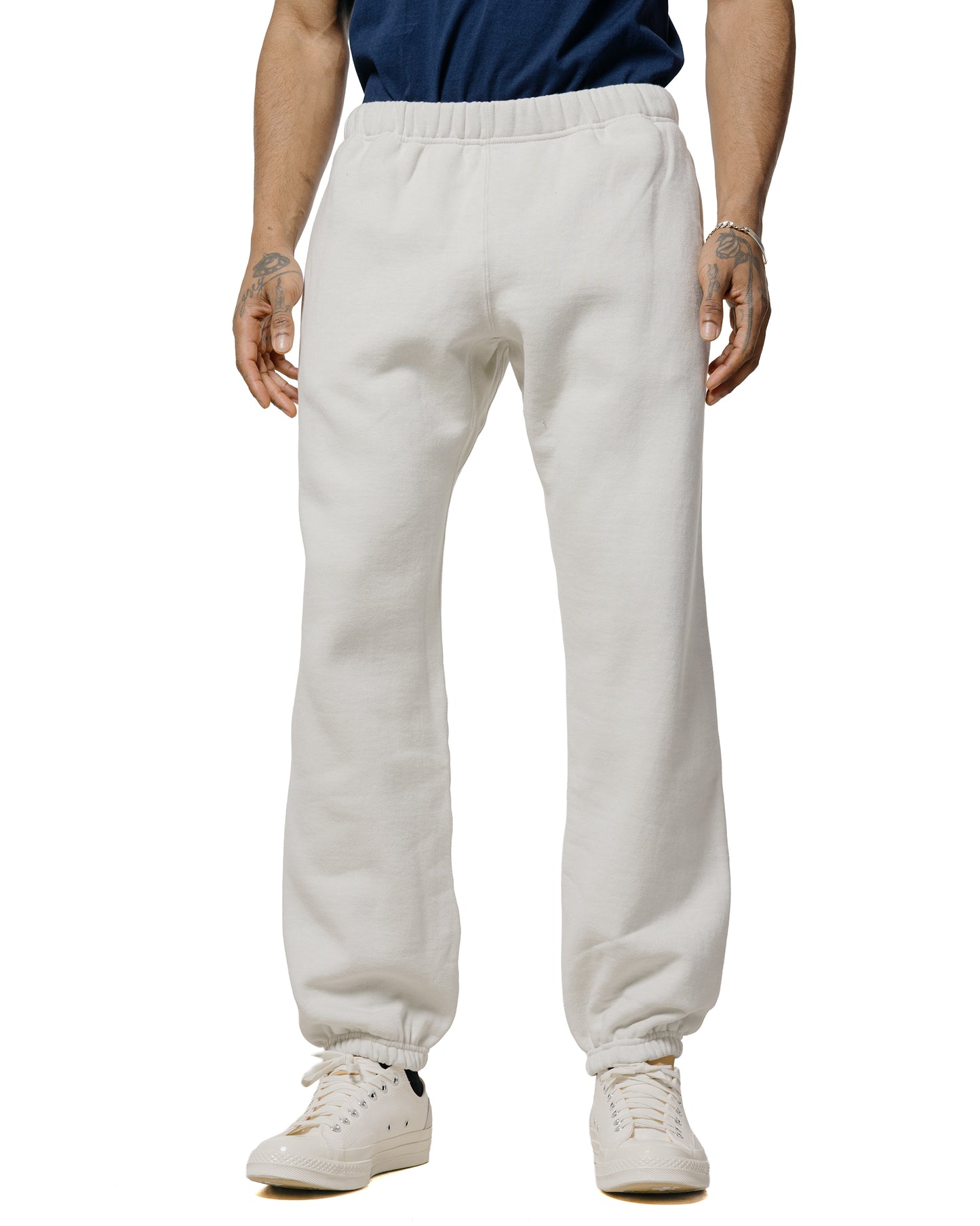lost & found The Real McCoy's The Real McCoy's MC24116 10 Oz. Loopwheel Sweat Pants Milk