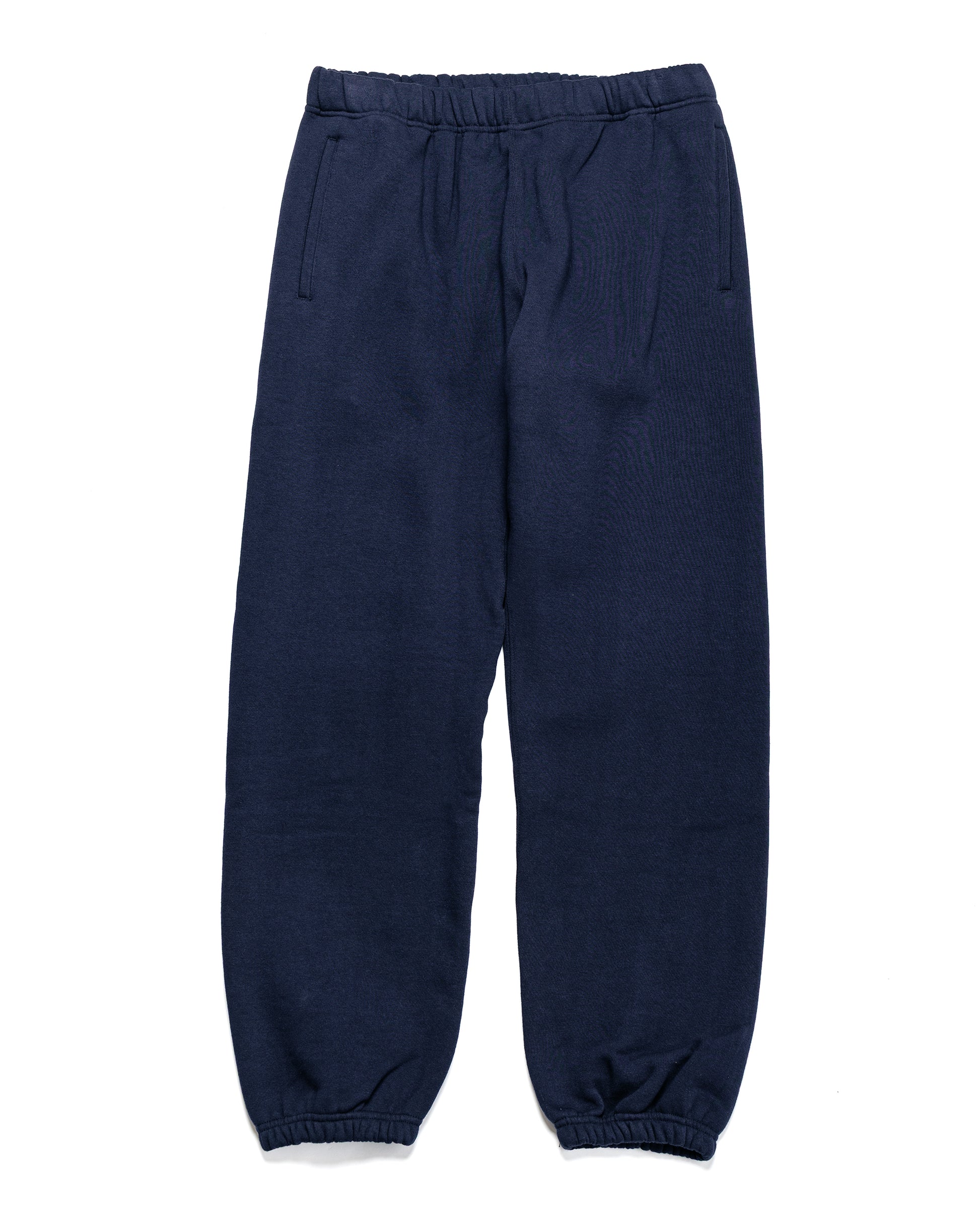 lost & found The Real McCoy's The Real McCoy's MC24116 10 Oz. Loopwheel Sweat Pants Navy
