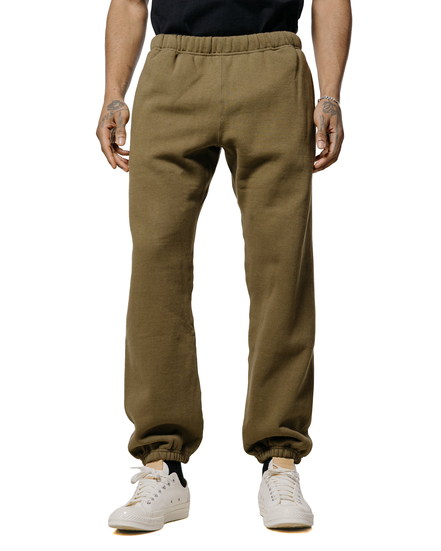 lost & found The Real McCoy's The Real McCoy's MC24116 10 Oz. Loopwheel Sweat Pants Olive