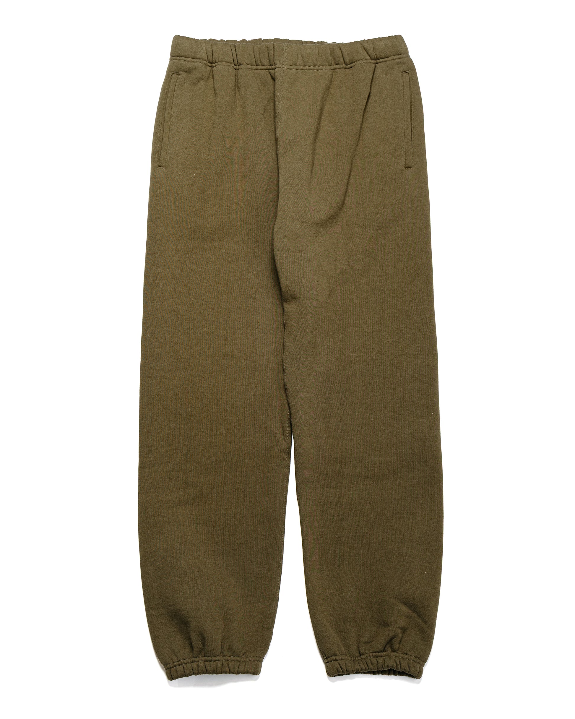 lost & found The Real McCoy's The Real McCoy's MC24116 10 Oz. Loopwheel Sweat Pants Olive