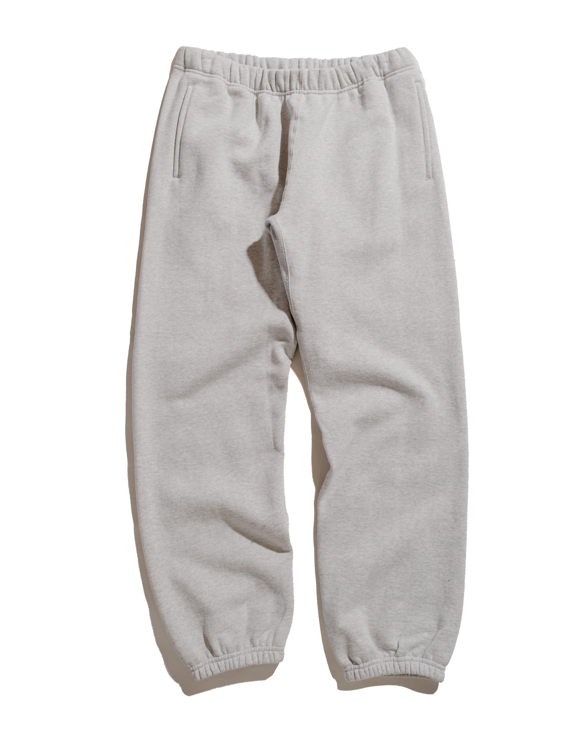 lost & found The Real McCoy's The Real McCoy's MC24116 10 Oz. Loopwheel Sweat Pants Snow Gray