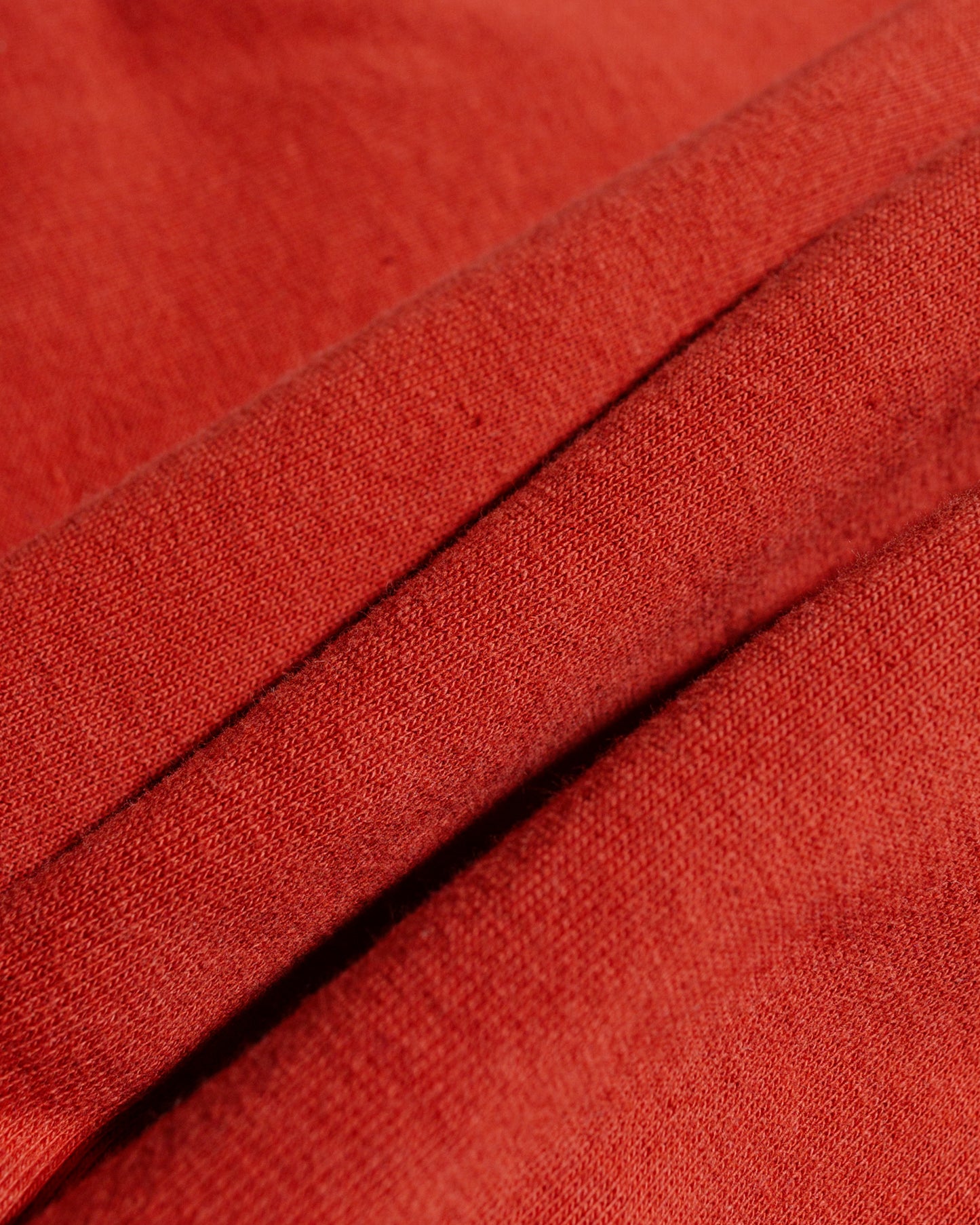 lost & found The Real McCoy's The Real McCoy's MC24120 9 Oz. Loopwheel S/S Sweatshirt Cherry