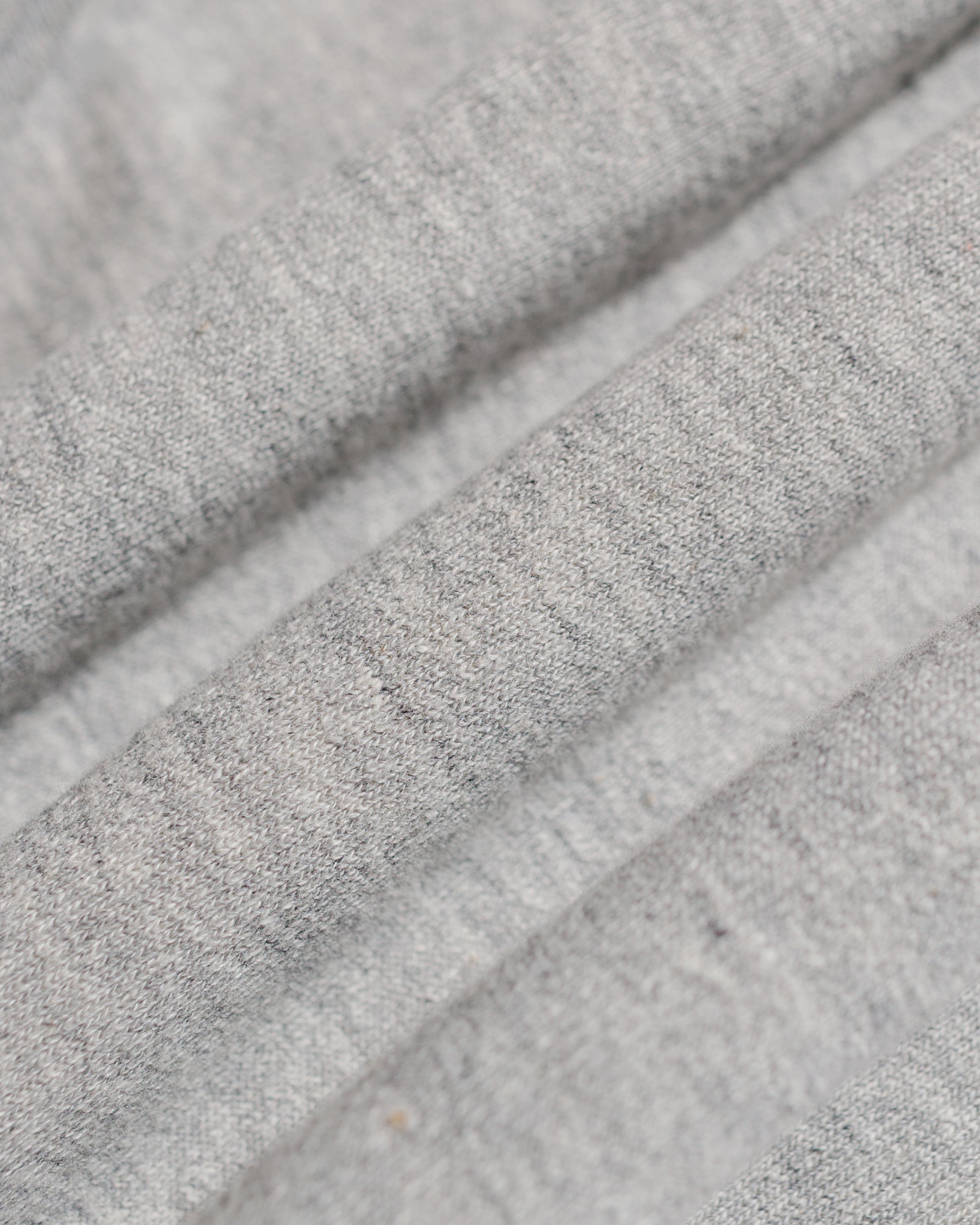 lost & found The Real McCoy's The Real McCoy's MC24120 9 Oz. Loopwheel S/S Sweatshirt Gray