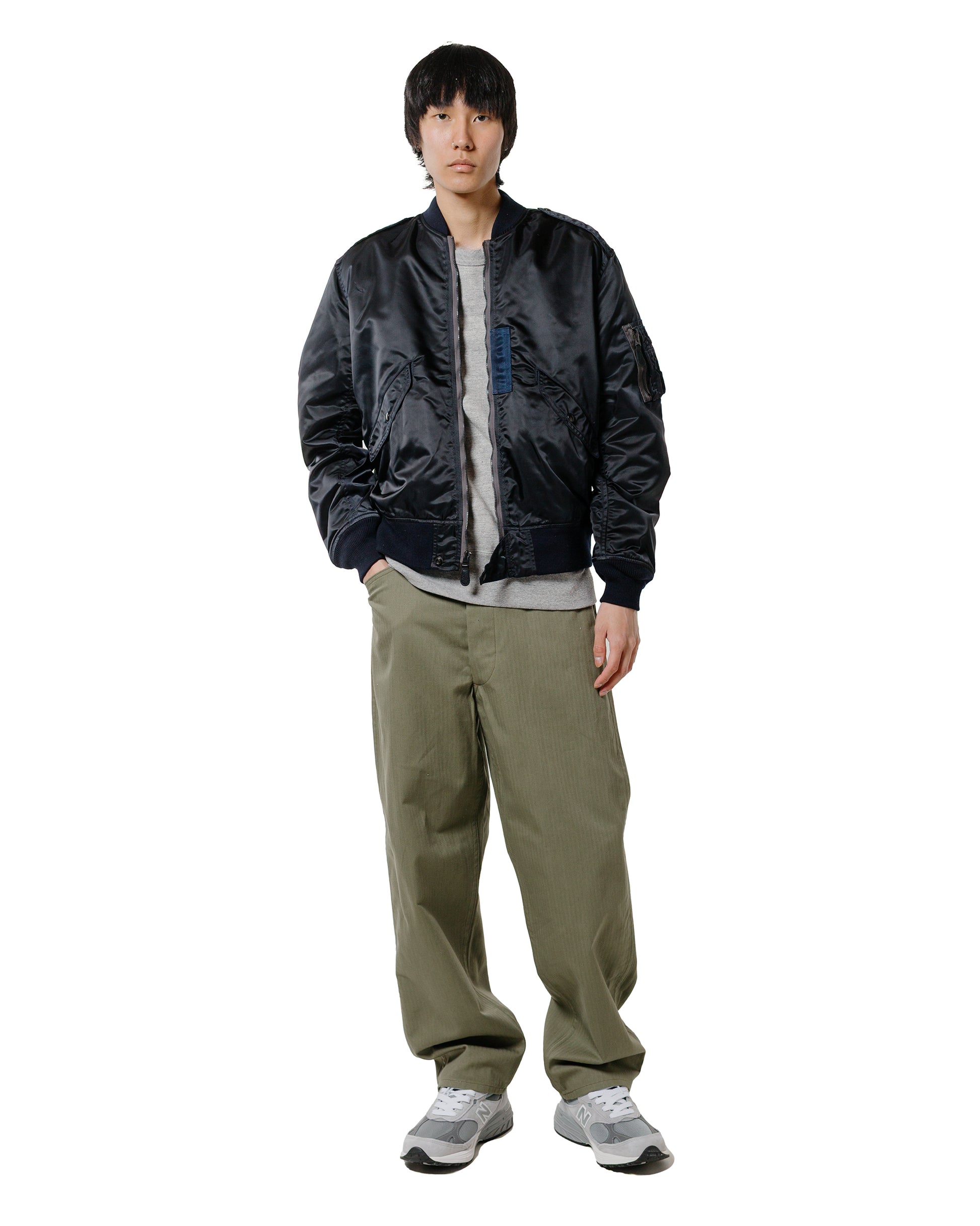 lost & found The Real McCoy's The Real McCoy's MC24120 9 Oz. Loopwheel S/S Sweatshirt Gray