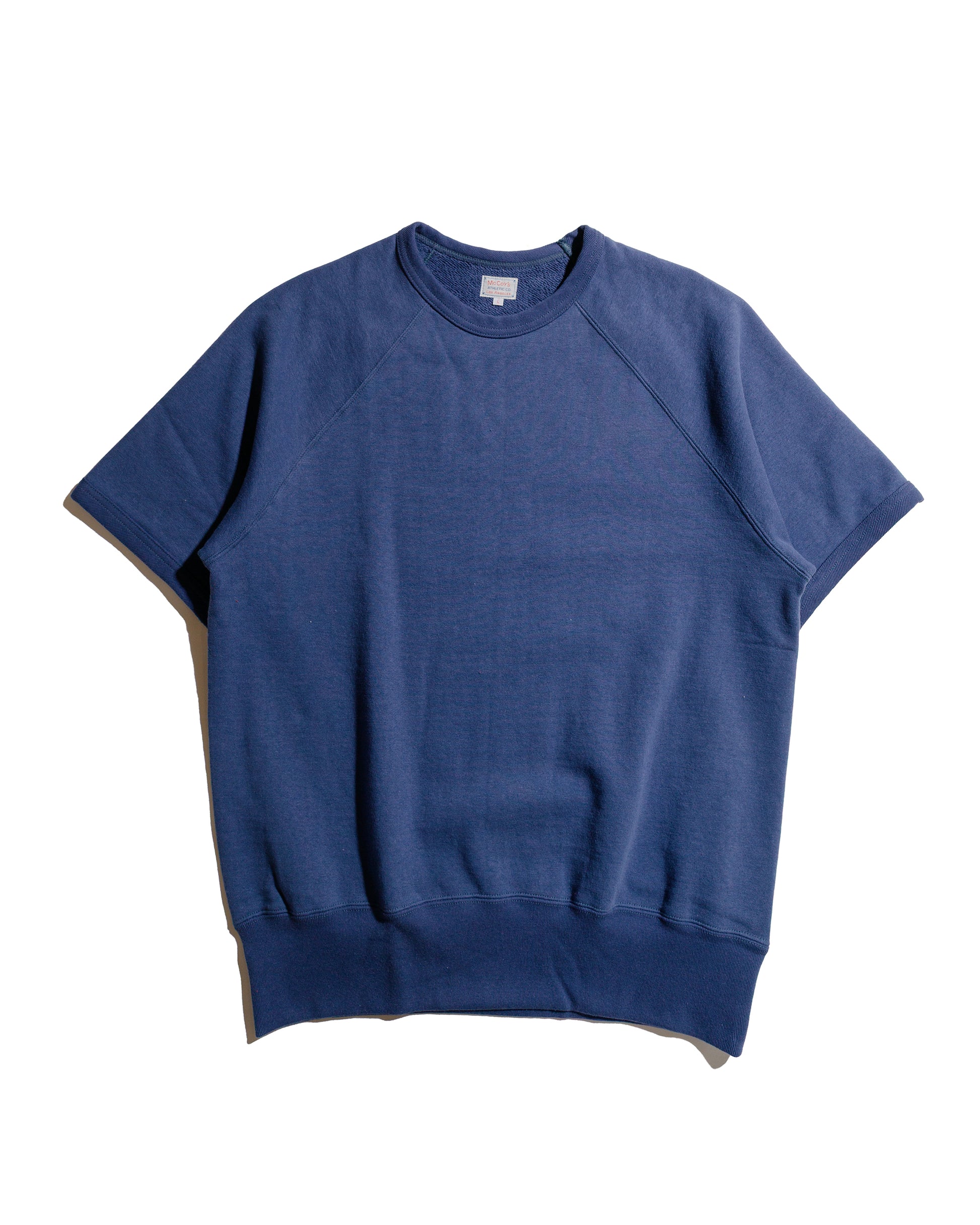 lost & found The Real McCoy's The Real McCoy's MC24120 9 Oz. Loopwheel S/S Sweatshirt MQ Navy