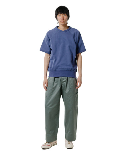 lost & found The Real McCoy's The Real McCoy's MC24120 9 Oz. Loopwheel S/S Sweatshirt MQ Navy