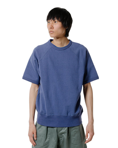 lost & found The Real McCoy's The Real McCoy's MC24120 9 Oz. Loopwheel S/S Sweatshirt MQ Navy