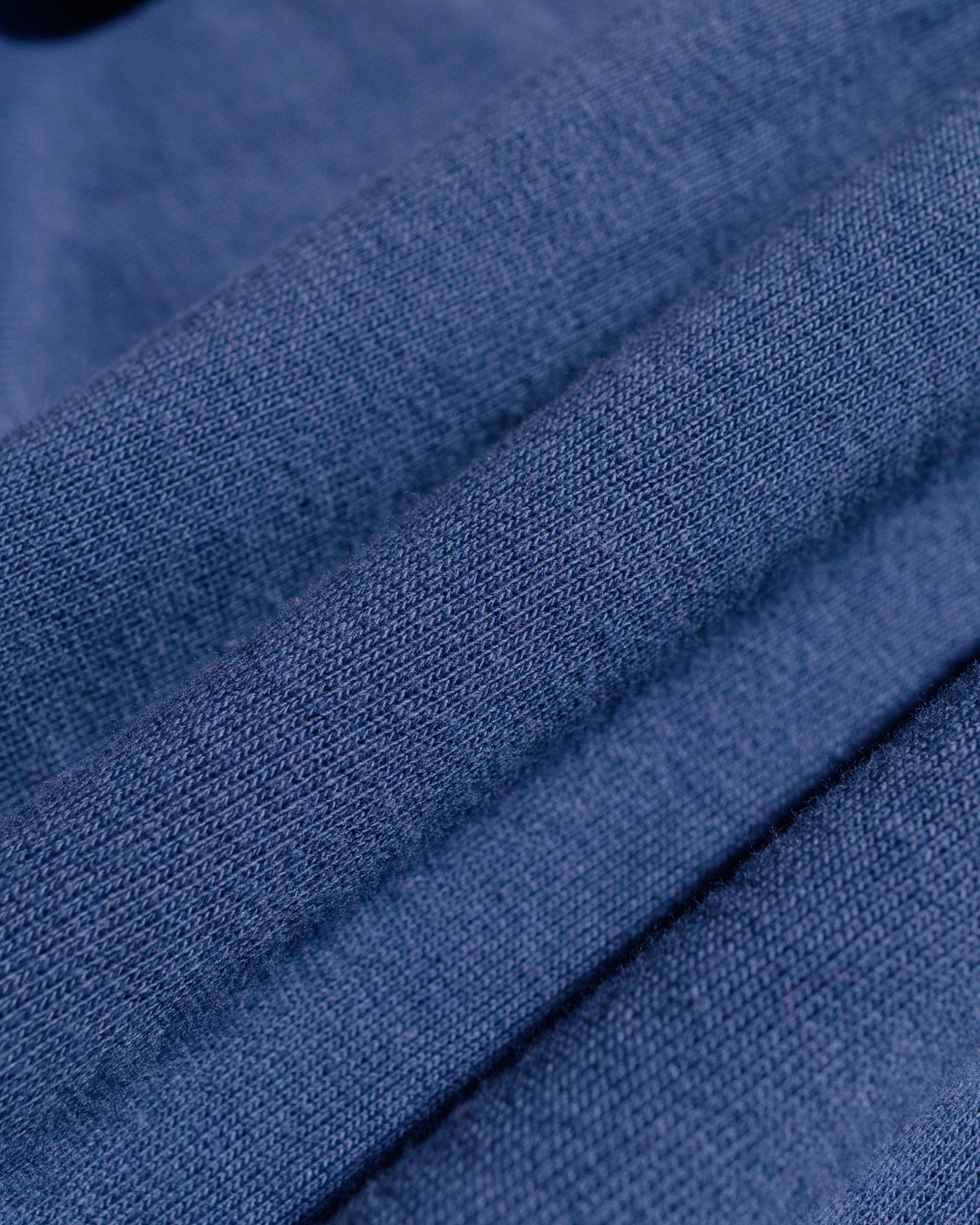 lost & found The Real McCoy's The Real McCoy's MC24120 9 Oz. Loopwheel S/S Sweatshirt MQ Navy