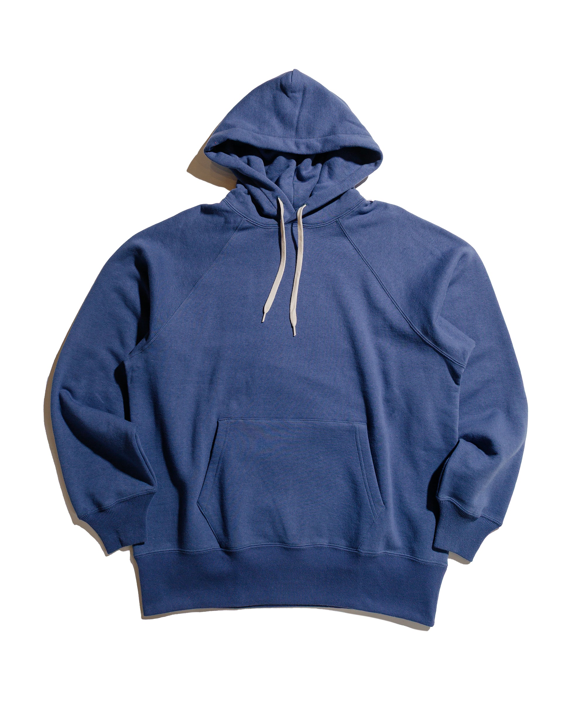 lost & found The Real McCoy's The Real McCoy's MC24118 9 Oz. Loopwheel Raglan Hooded Sweatshirt MQ Navy