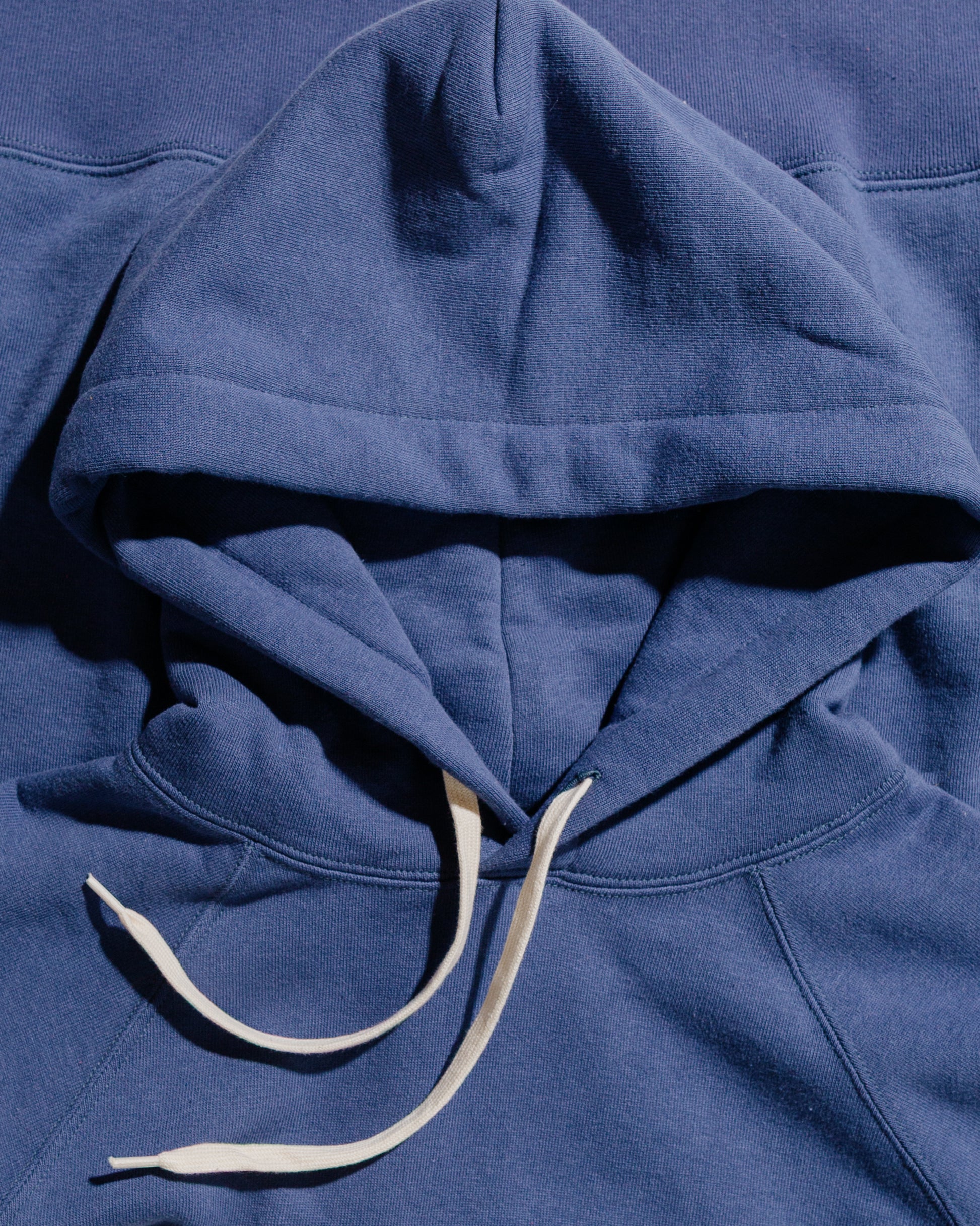 lost & found The Real McCoy's The Real McCoy's MC24118 9 Oz. Loopwheel Raglan Hooded Sweatshirt MQ Navy