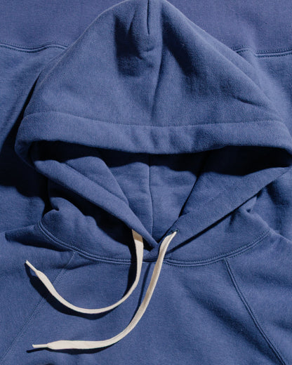 lost & found The Real McCoy's The Real McCoy's MC24118 9 Oz. Loopwheel Raglan Hooded Sweatshirt MQ Navy