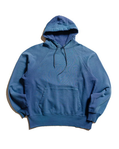 lost & found The Real McCoy's The Real McCoy's MC24119 9 Oz. Loopwheel Raglan Hooded Sweatshirt MQ Navy