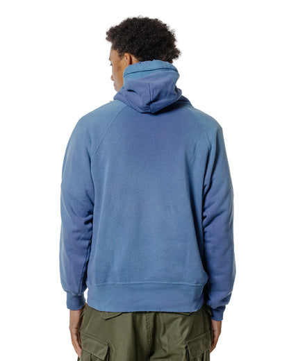 lost & found The Real McCoy's The Real McCoy's MC24119 9 Oz. Loopwheel Raglan Hooded Sweatshirt MQ Navy