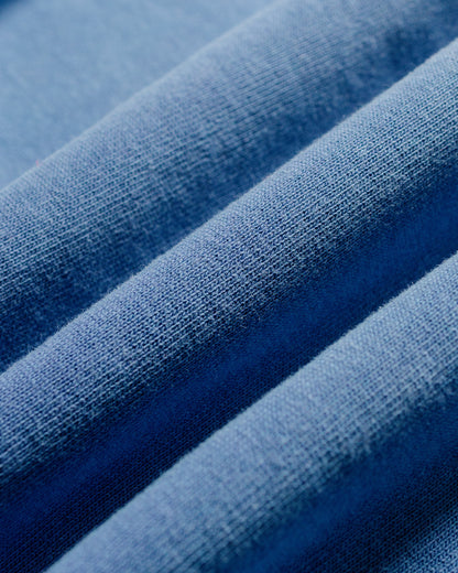 lost & found The Real McCoy's The Real McCoy's MC24119 9 Oz. Loopwheel Raglan Hooded Sweatshirt MQ Navy