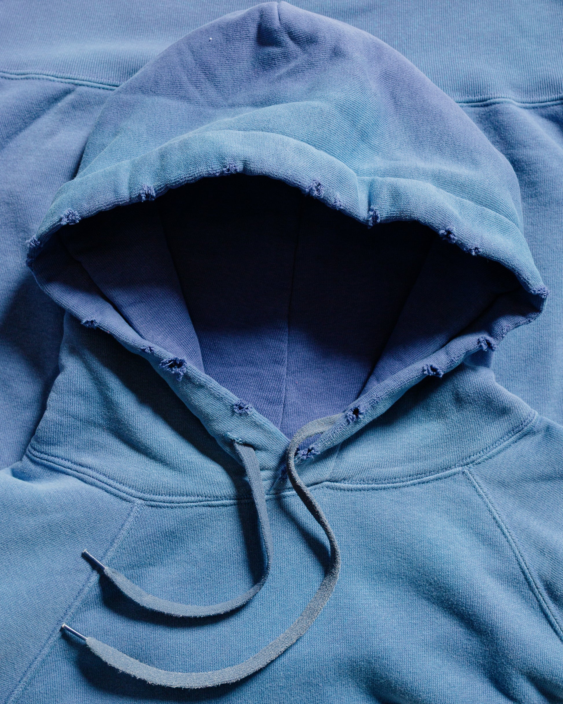 lost & found The Real McCoy's The Real McCoy's MC24119 9 Oz. Loopwheel Raglan Hooded Sweatshirt MQ Navy