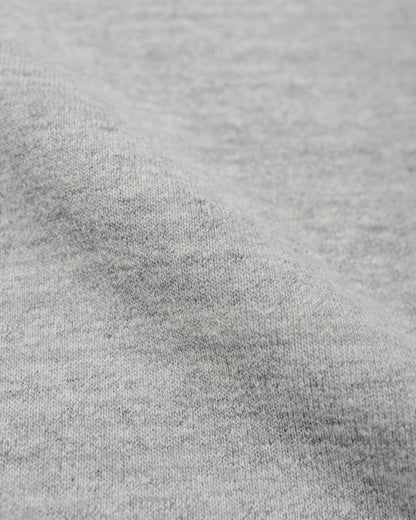 The Real McCoy’s MC24120 9 Oz. Loopwheel S/S Sweatshirt Gray