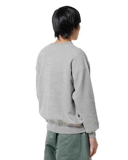 lost & found The Real McCoy's The Real McCoy's MC24117 9 Oz. Loopwheel Raglan Sweatshirt Gray