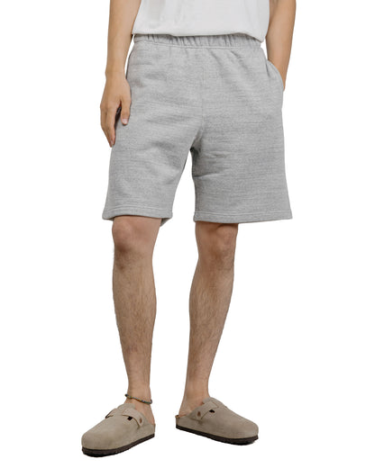 The Real McCoy's MC24121 9oz. Loopwheel Sweat Shorts Gray