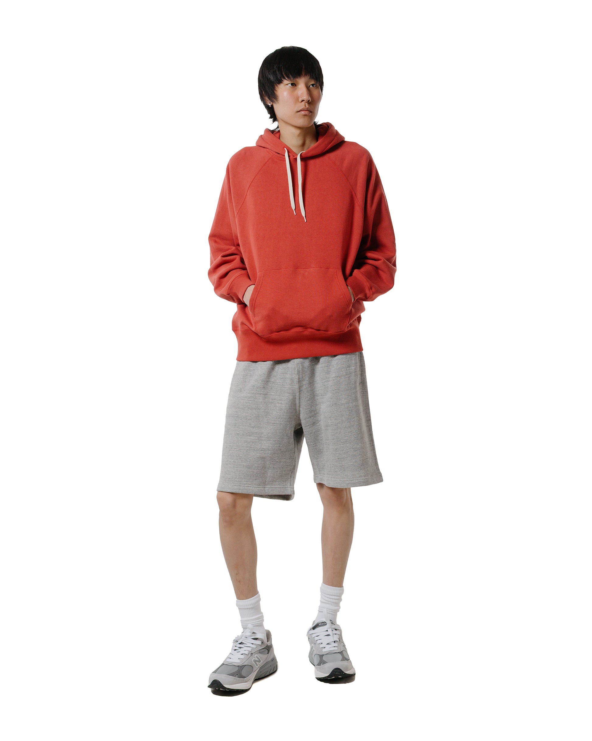 lost & found The Real McCoy's The Real McCoy's MC24121 9oz. Loopwheel Sweat Shorts Gray
