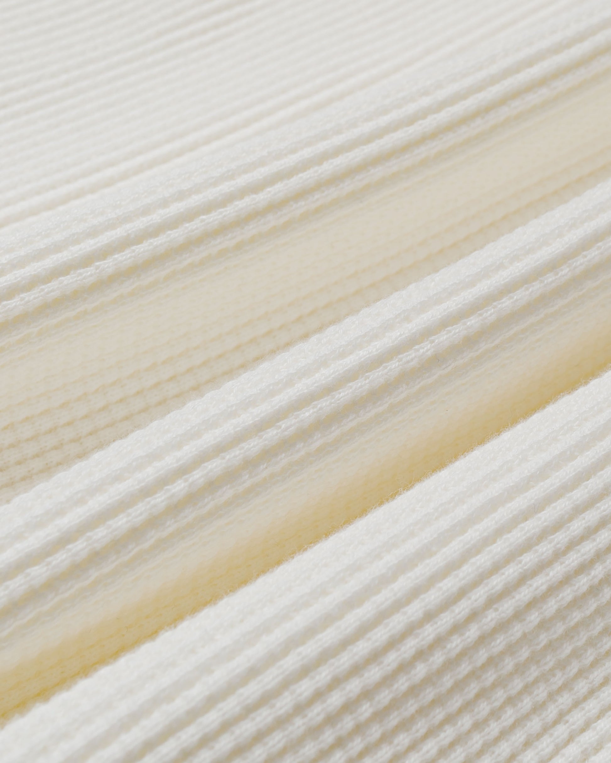 lost & found The Real McCoy's The Real McCoy's MC24122 Waffle Thermal Henley Undershirt L/S White