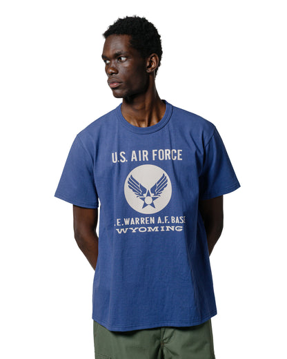 lost & found The Real McCoy's The Real McCoy's MC25007 Military Tee / F.E. Warren Base MQ Navy