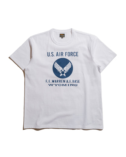 lost & found The Real McCoy's The Real McCoy's MC25007 Military Tee / F.E. Warren Base White