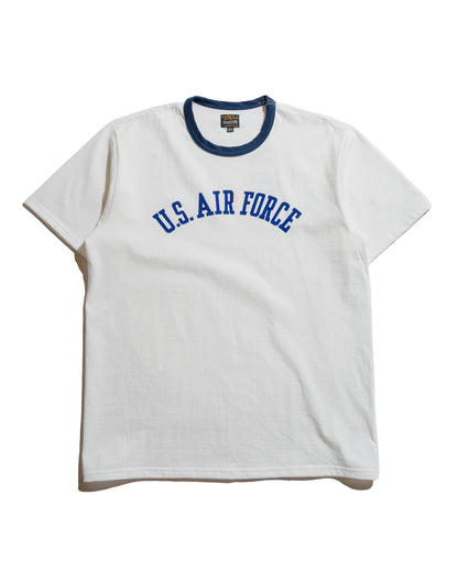 lost & found The Real McCoy's The Real McCoy's MC25008 Military Tee / U.S. Air Force Milk/Navy