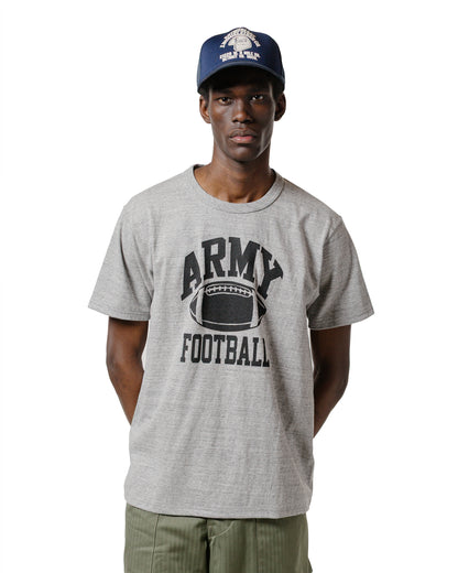 lost & found The Real McCoy's The Real McCoy's MC25009 Military Tee / Army Football Gray