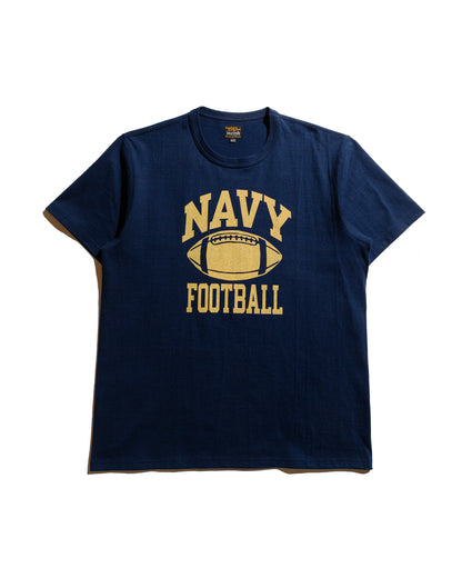 lost & found The Real McCoy's The Real McCoy's MC25010 Military Tee / Navy Football Navy