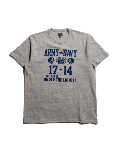 lost & found The Real McCoy's The Real McCoy's MC25011 Military Tee / Army Vs. Navy Gray