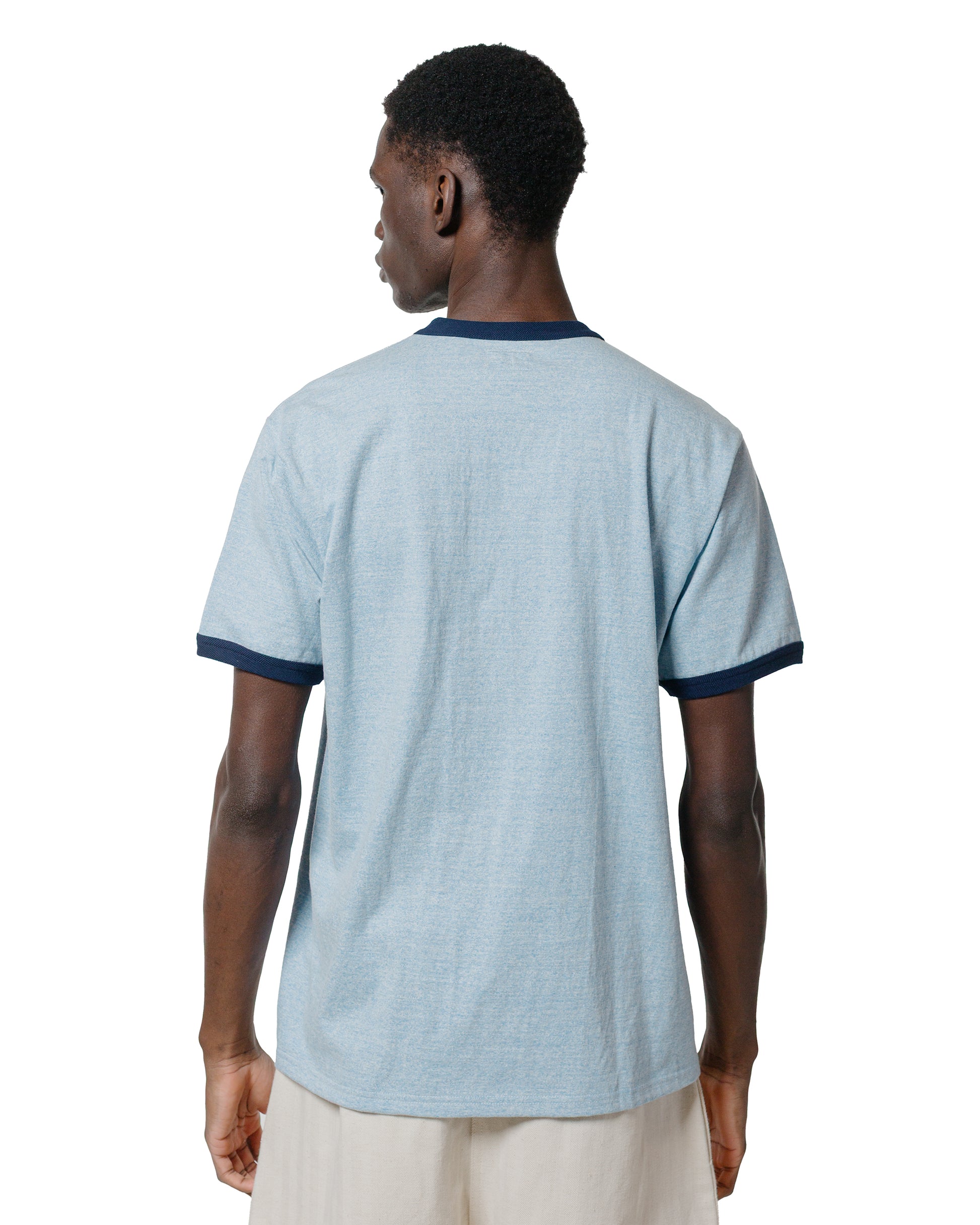 lost & found The Real McCoy's The Real McCoy's MC25015 Joe McCoy Tee / Poughkeepsie Blue