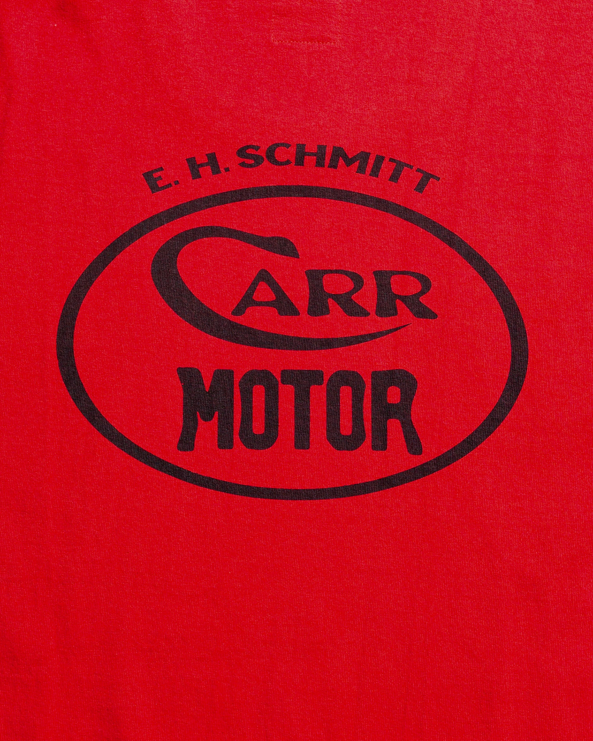 lost & found The Real McCoy's The Real McCoy's MC25016 Joe McCoy Tee / Whiz Gunner Red/Black