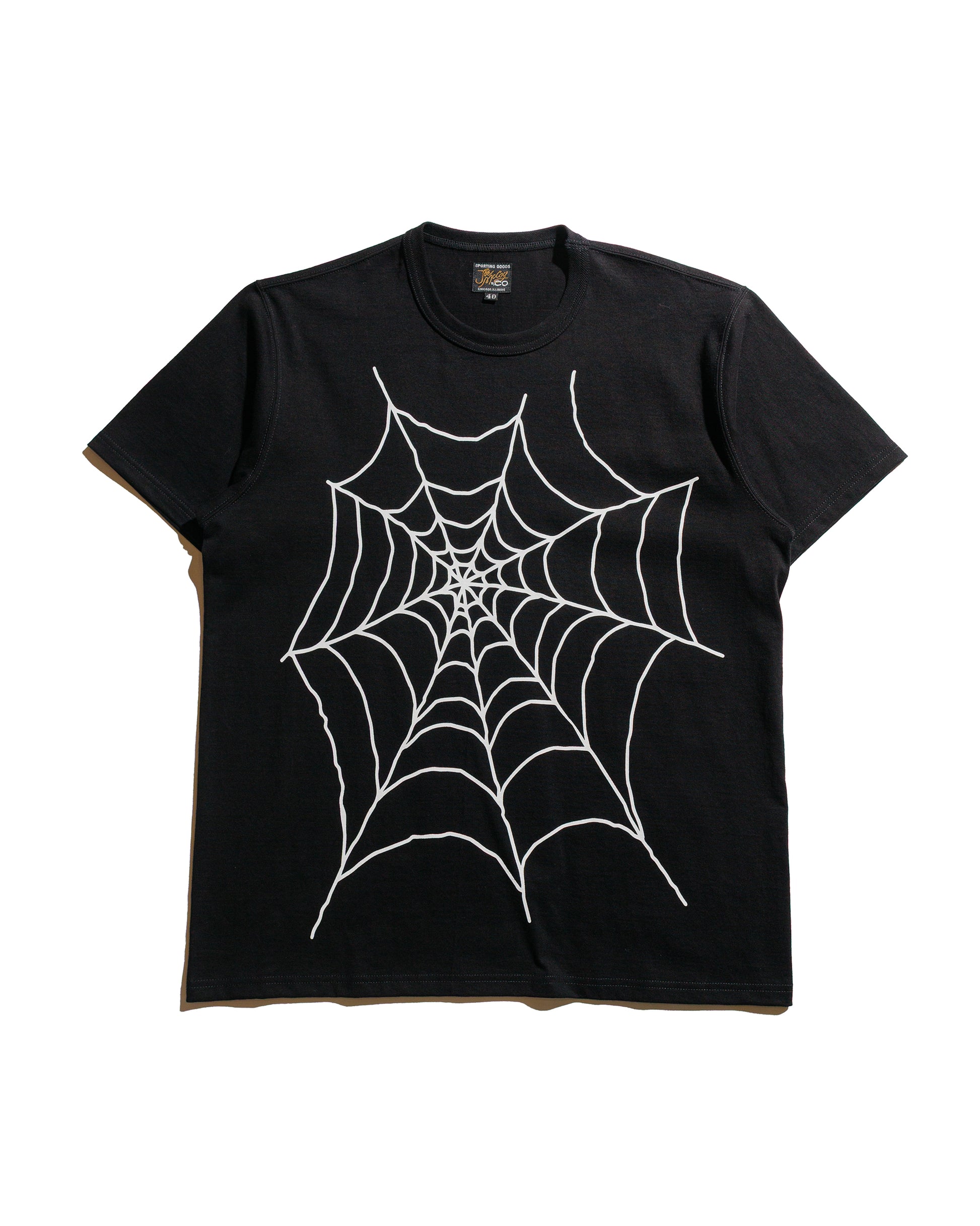 lost & found The Real McCoy's The Real McCoy's MC25018 Joe McCoy Tee / Spider Black