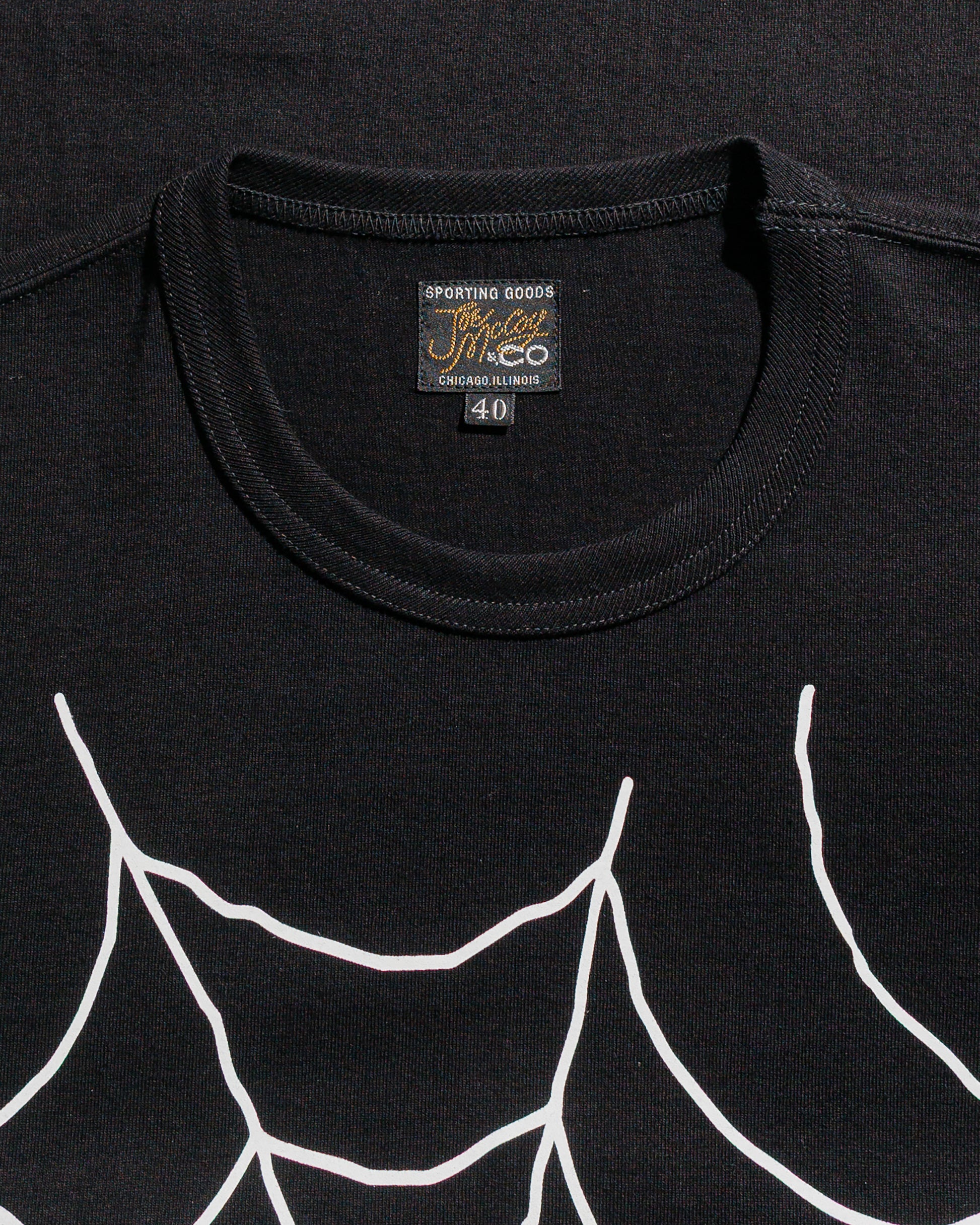 lost & found The Real McCoy's The Real McCoy's MC25018 Joe McCoy Tee / Spider Black