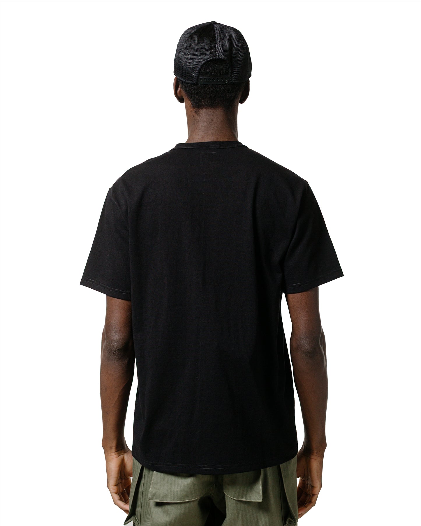 lost & found The Real McCoy's The Real McCoy's MC25018 Joe McCoy Tee / Spider Black